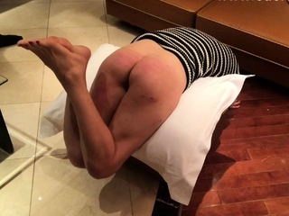 Amateur ass fucking and spanking