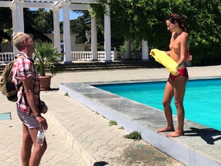 Amateur French Teen Outdoor softcore