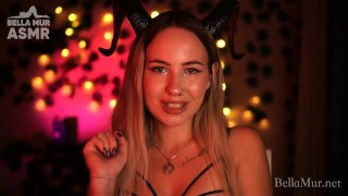 ASMR Sexy succubus licking your ears till your orgasm