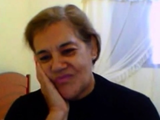 Big-Titted Granny Slut on Webcam