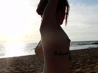 Busty Czech amateur fucks outdoor in public