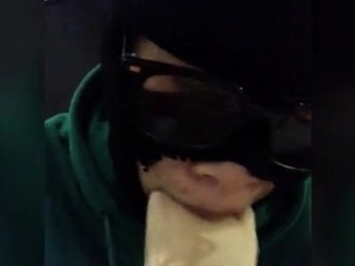 Chinese cosplay girl foot worship