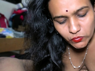 Cum Covered Indian Bhabhi Hardcore Sex With Husband