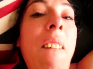 French MILF Cheats with Friend While Husband Watches