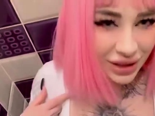 Glory hole fuck and blowjob with big boobs blonde csm