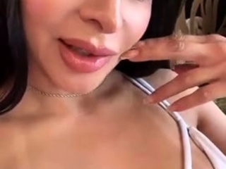 Hottest brunette solo webcam masturbation 2