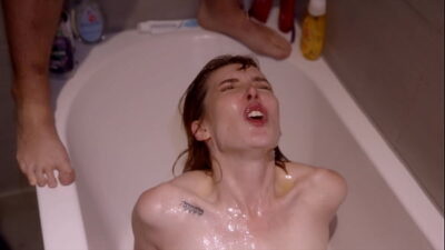 Massive CUM AND PISS Bukkake for Skinny Slut Pixie Pink – Drenched in Cum And Washed in Piss