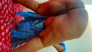 Muslim Arabian Big Ass BBW Hot Maid After Work Show her Big Ass For Get Fucked From Boss