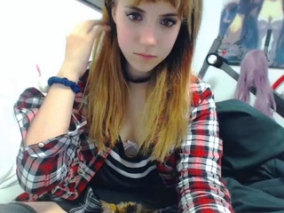 Petite amateur redheaded teen pisses and sucks cock